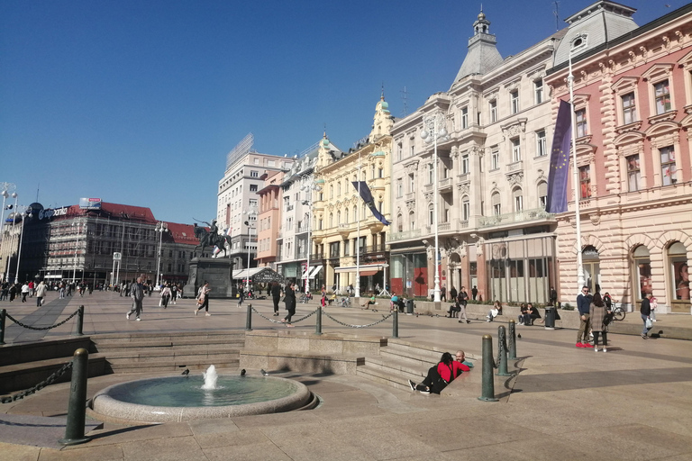 Zagreb : Visite à pied en groupe de Zagreb (funiculaire inclus)