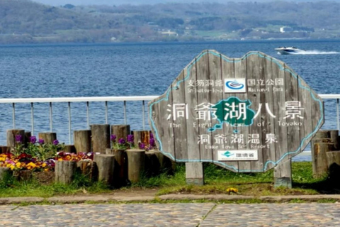 From Sapporo: Noboribetsu Jigokudani and Lake Toya Day Trip Comfortable Small Group Tour (Max 9 Guests): Meeting Points