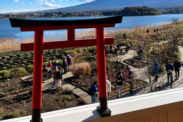 Depuis Tokyo/Yokohama : Excursion privée d'une journée au Mont Fuji et à Hakone