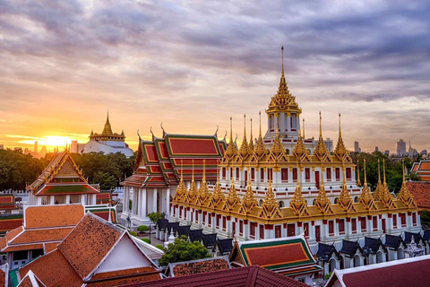 Bangkok: Wat Ratchanatdaram, Golden Mount, & Wat Trai Mit