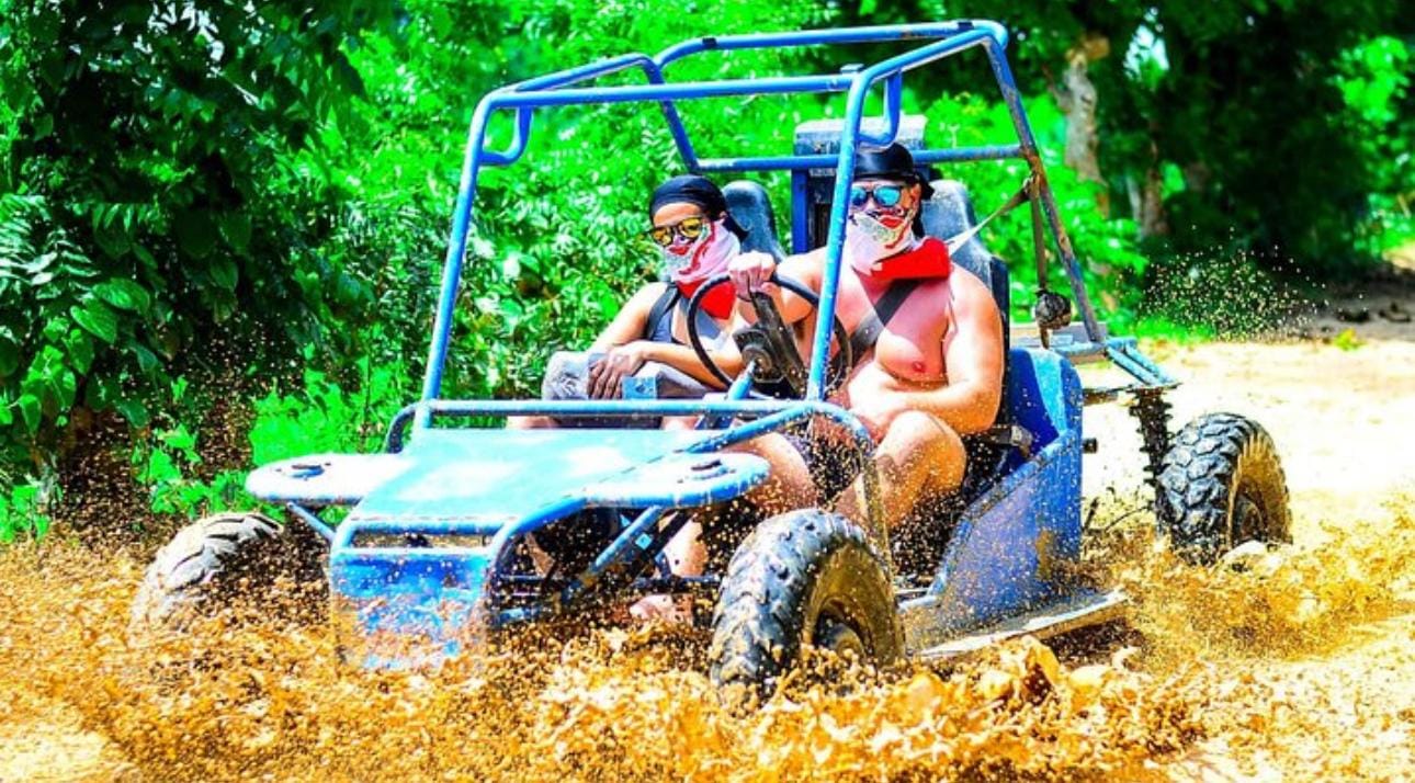 Punta Cana: Halbtägige Buggy-Tour mit Abholung und Macao Beach