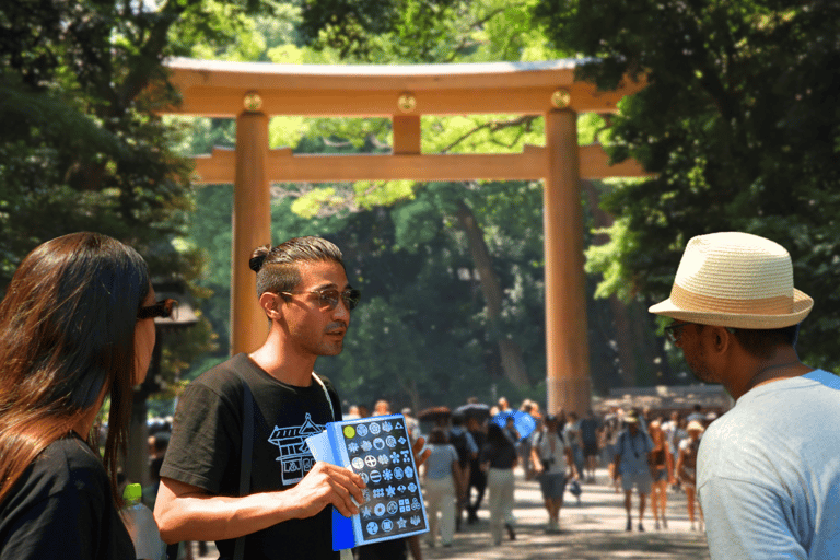 Tokio: wandeltour langs de hoogtepunten van Harajuku en Meiji JinguTijdreizen in Tokio: popcultuur in Harajuku en het Meiji Jingu-heiligdom