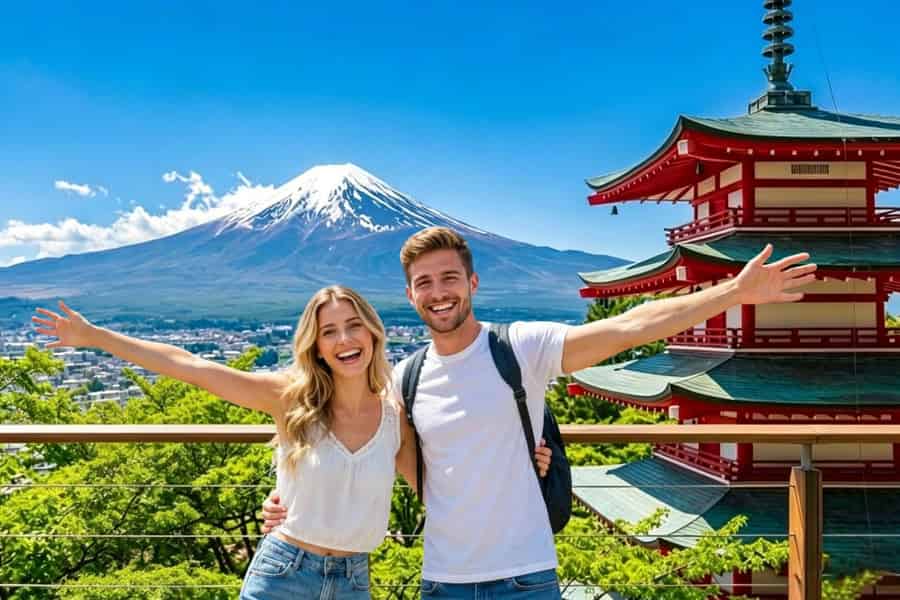Tour zum Fuji und nach Hakone: Arakurayama, Oshino Hakkai, Owakudani. Foto: GetYourGuide Tour zum Fuji und nach Hakone: Arakurayama, Oshino Hakkai, Owakudani. Foto: GetYourGuide