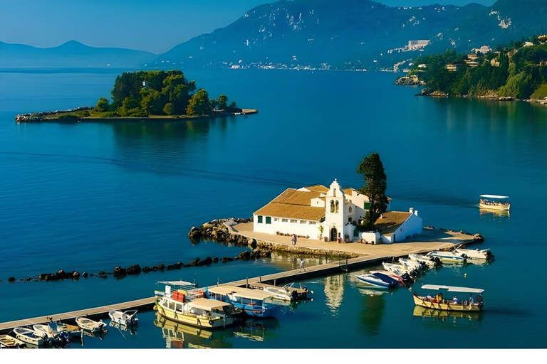 Palaiokastritsa Iconic Views Mouse Island & Corfu Town Tour