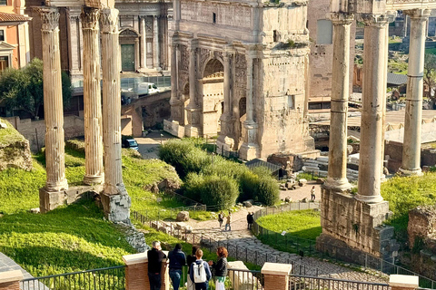 Rome: LATE BOOKING Colosseum, Forum & Palatine Entry passes Rome: Last Minute Colosseum, Roman Forum, Palatine Hill Tour