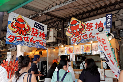 Tokyo: Guided Tour of Japan's Largest Fish Market in Tsukiji 한국어 가능한 일본인 가이드와 떠나는 츠키지 맛집 도보 투어