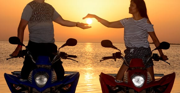 Djerba: 1.5-Hour Guided Quad Biking Excursion, Sunset Optional