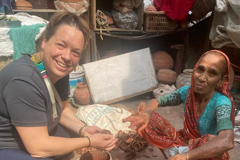 Visite à pied du marché de Mumbai