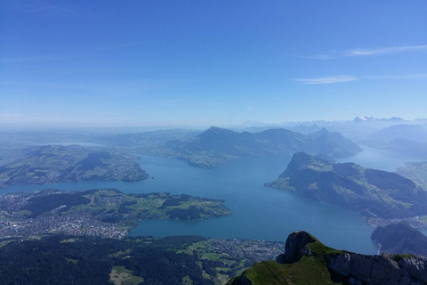 Pilatus: Summit Hike supported by Train and Gondola