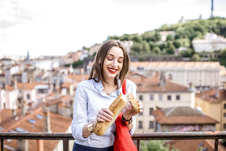 Tour a pie por Lyon y descubrimiento del mercado de alimentos