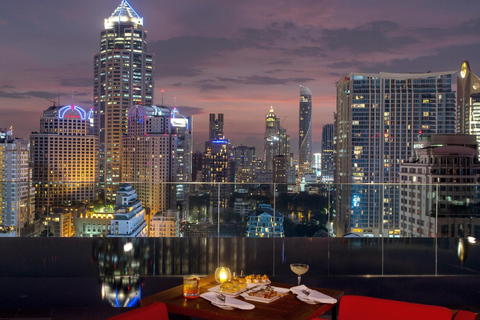 Bangkok: RedSquare Rooftop Bar at Novotel Sukhumvit 4 2 Dishes, Free-Flow Beer, and Non-Alcoholic Drinks