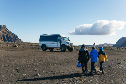 Z Vik lub Reykjaviku: Jaskinia lodowa Katla i wycieczka super jeepemWycieczka z Reykjavíku