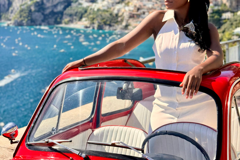 Costa Amalfitana: Visita fotográfica com um Fiat 500 VintagePartida: Conca dei Marini, Amalfi, Atrani