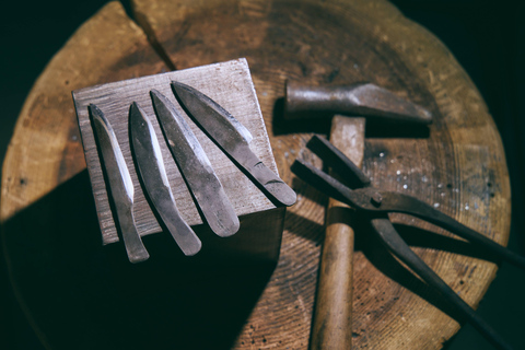 Authentic knife making experience at a blacksmith in Kyoto