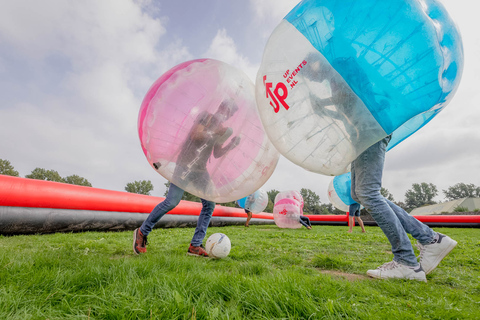 Amsterdam: Private Bubble Football Game 0,5 Hour Bubble football Package Deal
