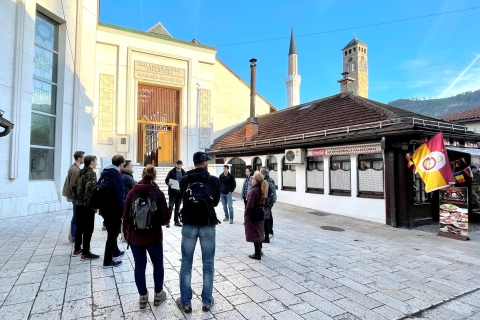 Sarajevo: wandeltocht door de oude stad met lokale gidsSarajevo: 2 uur durende wandeling