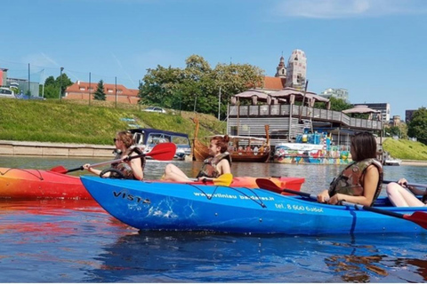 Vilnius: Kayak Rental on Neris River with City Views