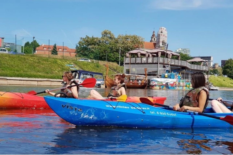 Vilnius: Kayak Rental on Neris River with City Views