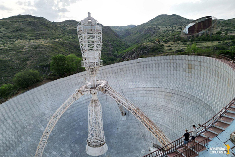 From Yerevan: Byurakan and Orgov Radio Telescope Day Trip