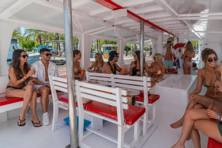 Ibiza: 2026 Solar Eclipse Boat Tour with Drinks & Swim Stop