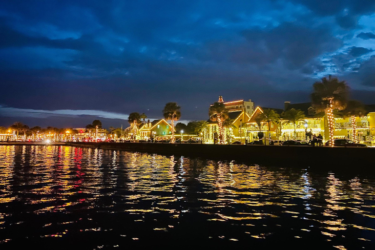 St. Augustine: Nights of Lights Cruise with Music and Drinks