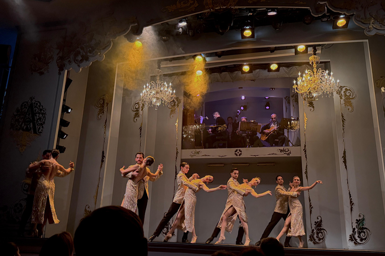 Cafe de los Angelitos Tango Show with Optional Dinner VIP Dinner and Tango Show without Transfer