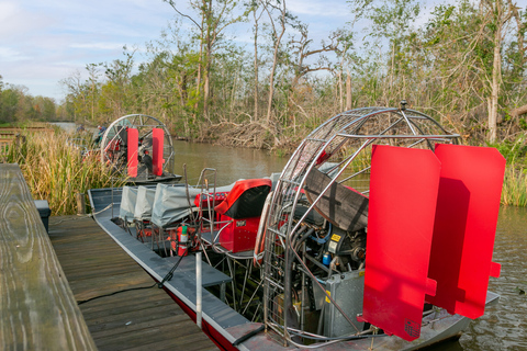 Från New Orleans: Swamp Airboat, 2 Plantation Tours &amp; Lunch