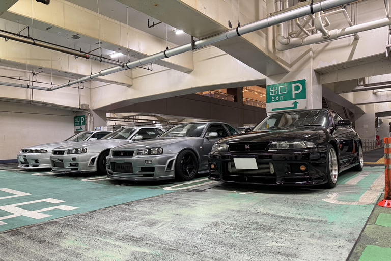 Daikoku PA and Tokyo Tour by 700HP R34 GT-R (Private Tour)