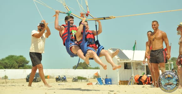 Hammamet: Parasailing flight over the Mediterranean