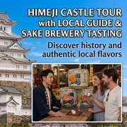 Himeji:Private Castle Tour & Sake Brewery Visit with Tasting