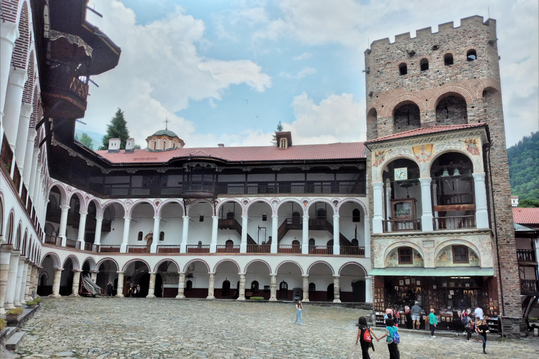 From Sofia: Rila Monastery and Villa Montevino Half-Day Trip City Center Drop off