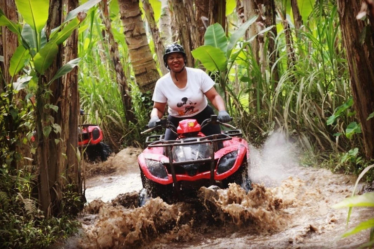 Ubud : Rice Teracces, Gorila Face ATV & RaftingPour les voyageurs en solo qui réservent cette