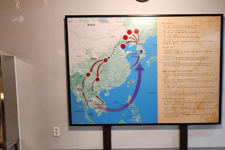 Meeting a North Korean Defector & North Korean Border