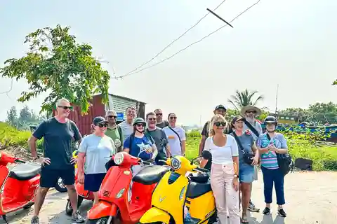 Campiña de Hoi An, Taller de Arte en Scooter Eléctrico