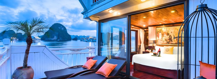 Hanoï : 2 jours et 1 nuit dans la baie d'Ha Long avec Hera Boutique Cruise