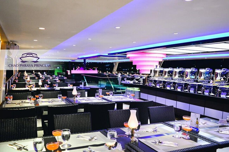 Bangkok: Crucero Princesa del Chao Phraya con buffet