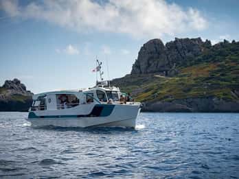 Bormes-les-Mimosas: Hybrid boat trip to Porquerolles Island