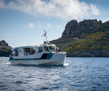 Bormes-les-Mimosas: Hybrid boat trip to Porquerolles Island