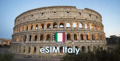Italien: eSIM Mobile Datentarif mit 10 GB