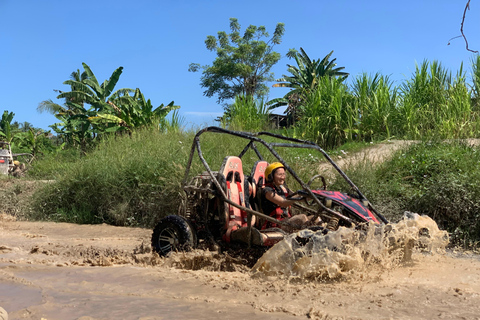 Bali: Blue Lagoon Snorkeling, Zipline, and UTV Buggy Tour Single Buggy, Zipline and Snorkeling with Transfer