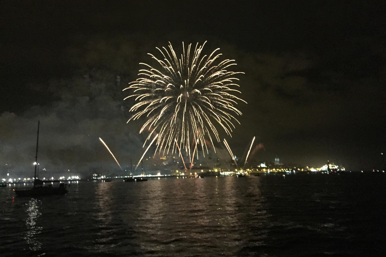 Sail into 2026: Lisbon Fireworks from the River