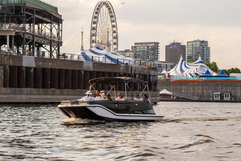 The Ultimate Montreal Boat Tour –Apéro Edition (1hrs)