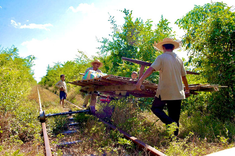 Battambang: Tuk-Tuk Tour with Bamboo Train & Bat Cave Battambang Tuk-Tuk tour with lunch