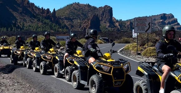 Tenerife: Guided Group Quad Tour on Mount Teide