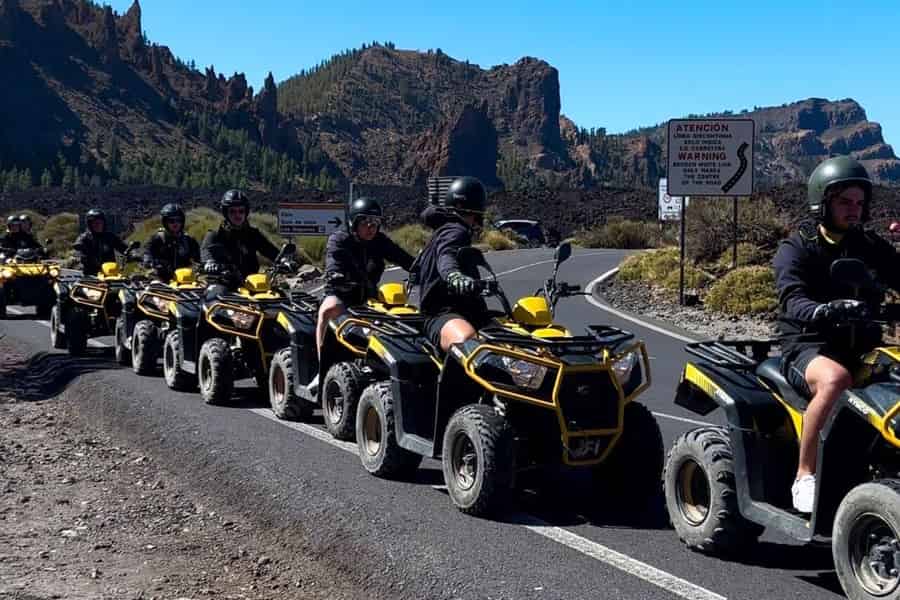 Teneriffa: Geführte Quad-Tour in der Gruppe auf dem Teide. Foto: GetYourGuide Teneriffa: Geführte Quad-Tour in der Gruppe auf dem Teide. Foto: GetYourGuide
