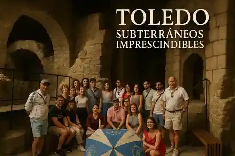Toledo: Underjordisk guidad tur med inträdesbiljett