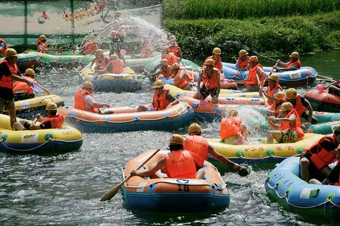 Guilin: Twelve Beaches Rafting Ticket With Optional Guide Adult Ticket + English-speaking local guide service