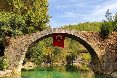 From City of Side: Alanya Sapadere Canyon Tour & Dwarfs Cave