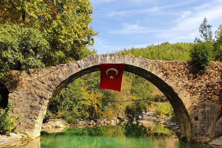 From City of Side: Alanya Sapadere Canyon Tour & Dwarfs Cave