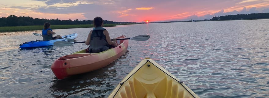 Hilton Head Island : Excursion guidée en kayak avec café